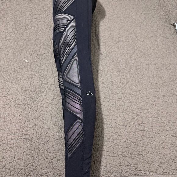 Alo black leggings high rise size XS A624 - Picture 9 of 11